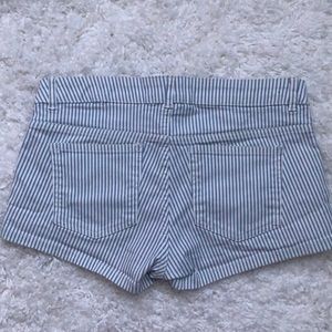H&M • Pinstriped Shorts
